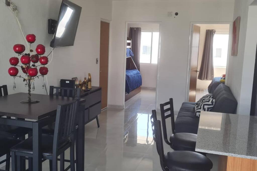 Apartmán Bonito Penthouse Con Roof Garden Manzanillo Exteriér fotografie
